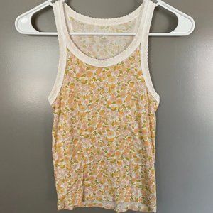 Women's American Eagle Floral Tank Top S